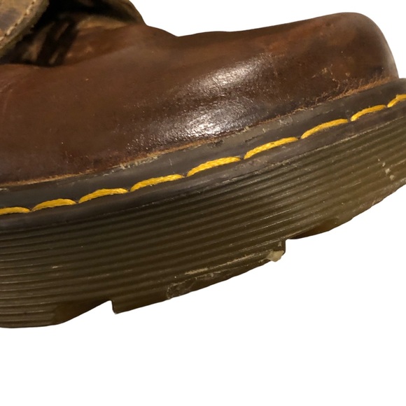 YK2 Doc Martens | Brown Platform Sigma Shoes (Women’s Size 6) - Picture 13 of 13
